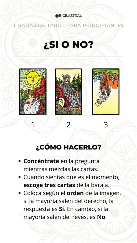 tirada gratis del si o no|Tirada de Tarot SI o NO Gratis 